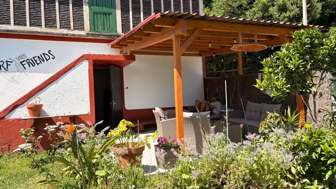 chill area in our garden